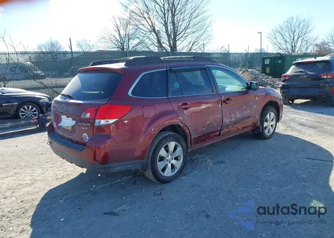2011 Subaru Outback 3.6R Limited from USA, damaged, VIN 4S4BRDJC3B2332497